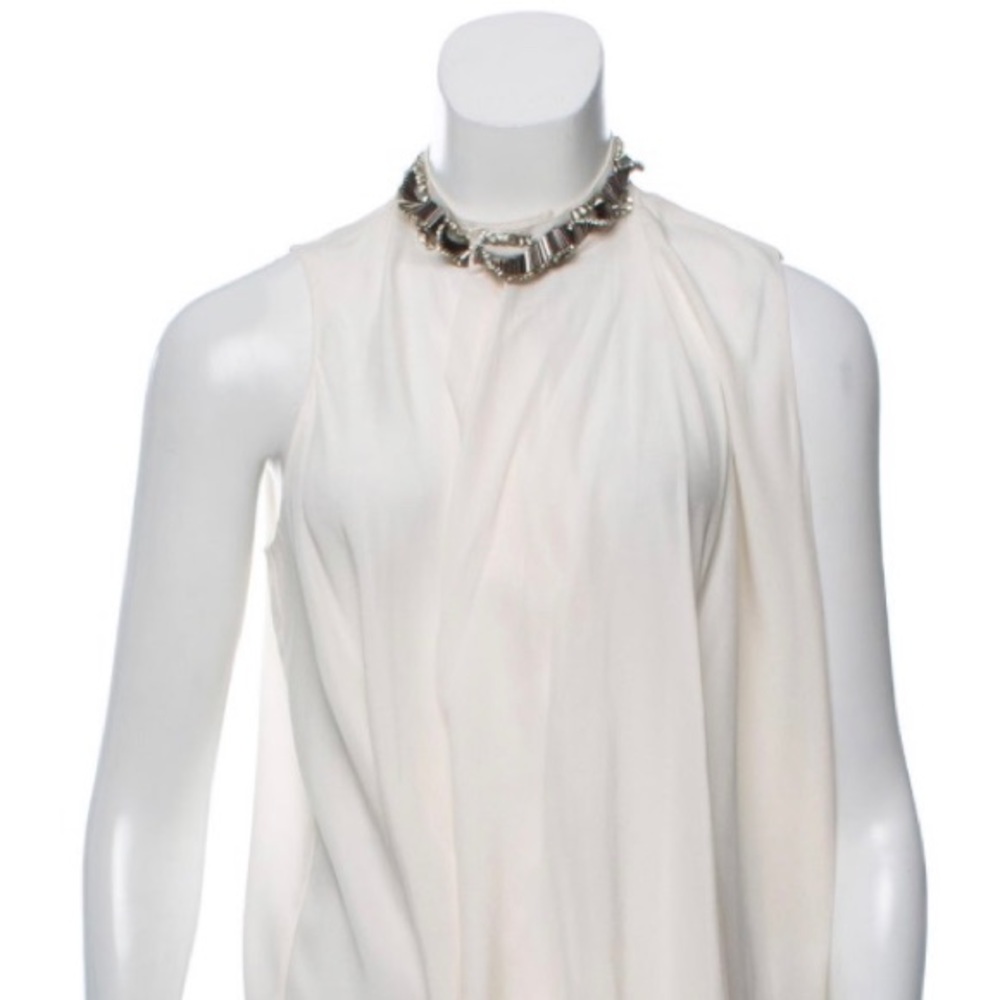 3.1 PHILLIP LIM Silk Mock Neck Top